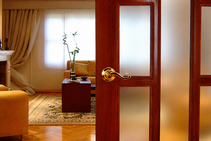 vidrio sin reflejo decorativo
